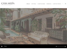 Tablet Screenshot of casamejia.com